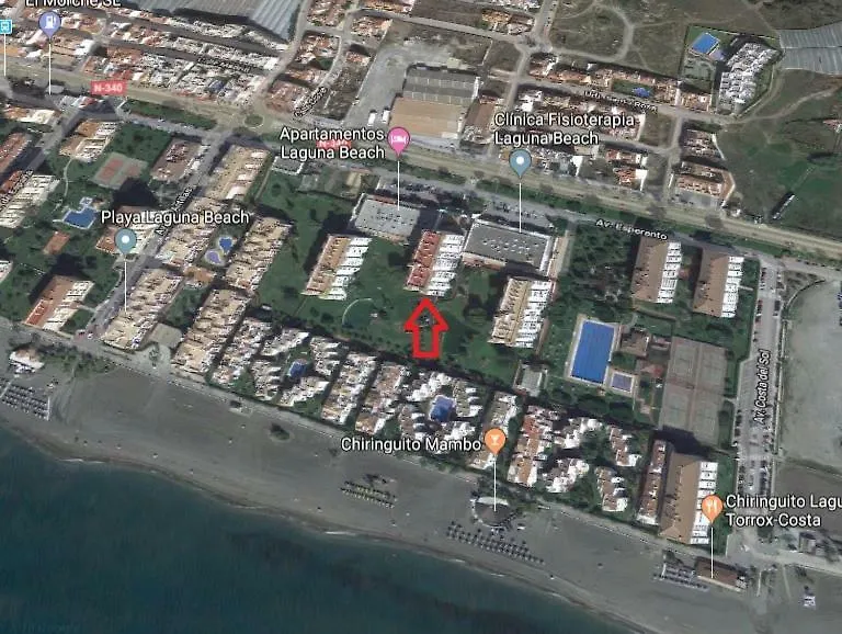 Apartamento Apto. Urbanización Laguna Beach, 1ª línea de playa Torrox